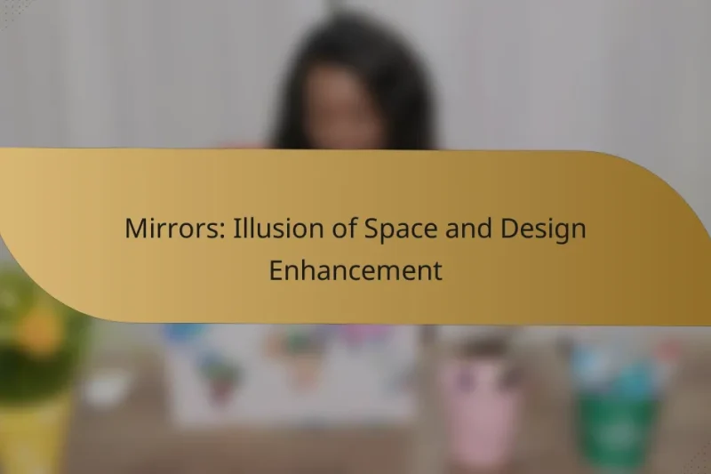 Mirrors: Illusion of Space and Design Enhancement